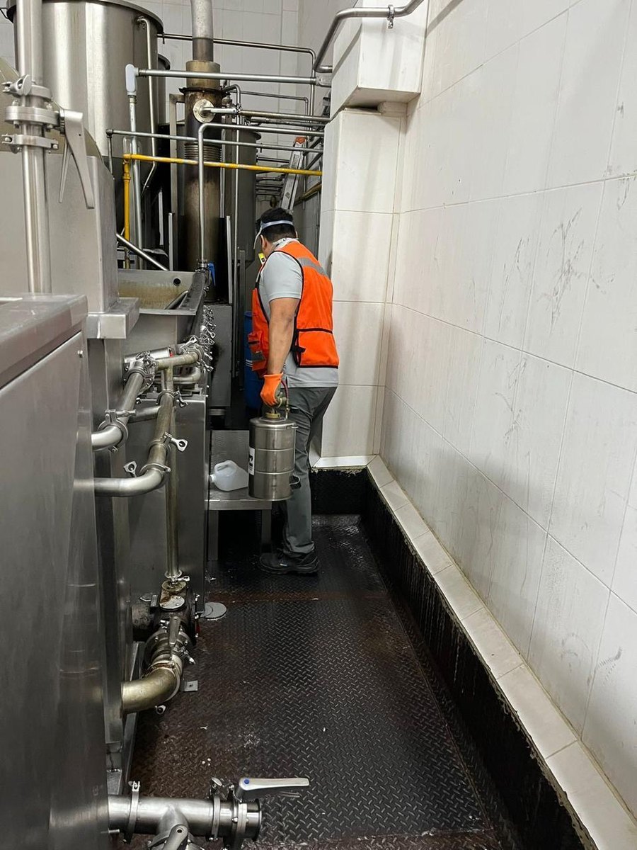 Aplicación en áreas de proceso industrial
