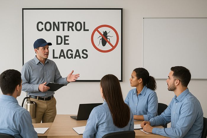 Capacitación en control de plagas